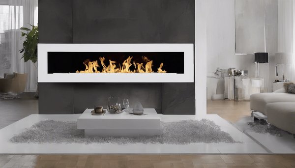 Classez votre espace avec une cheminée éthanol grande taille